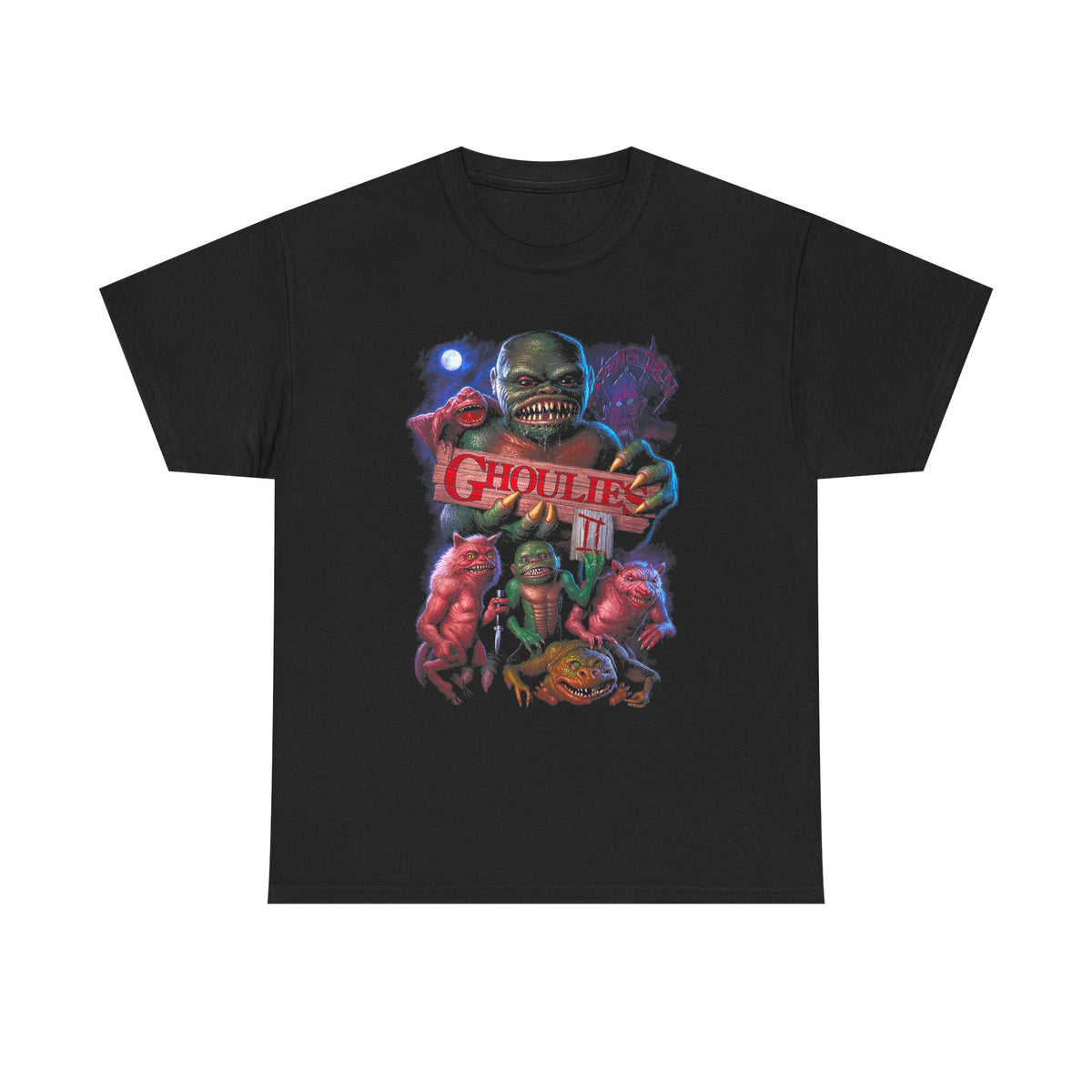 Ghoulie Monster Tee — Retro Horror Graphic T‑Shirt