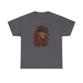 Horror Rose Tee — Vintage Freddy-Inspired Nightmare Skull Graphic T-Shirt