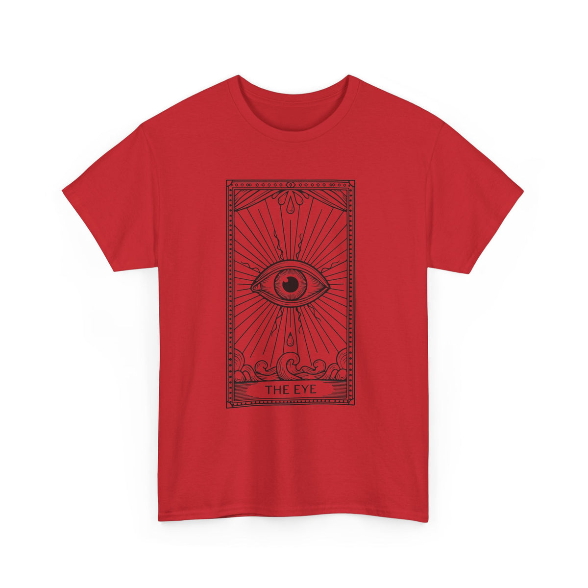Tarot 'The Eye' Graphic Tee — Mystic Occult Card T-Shirt