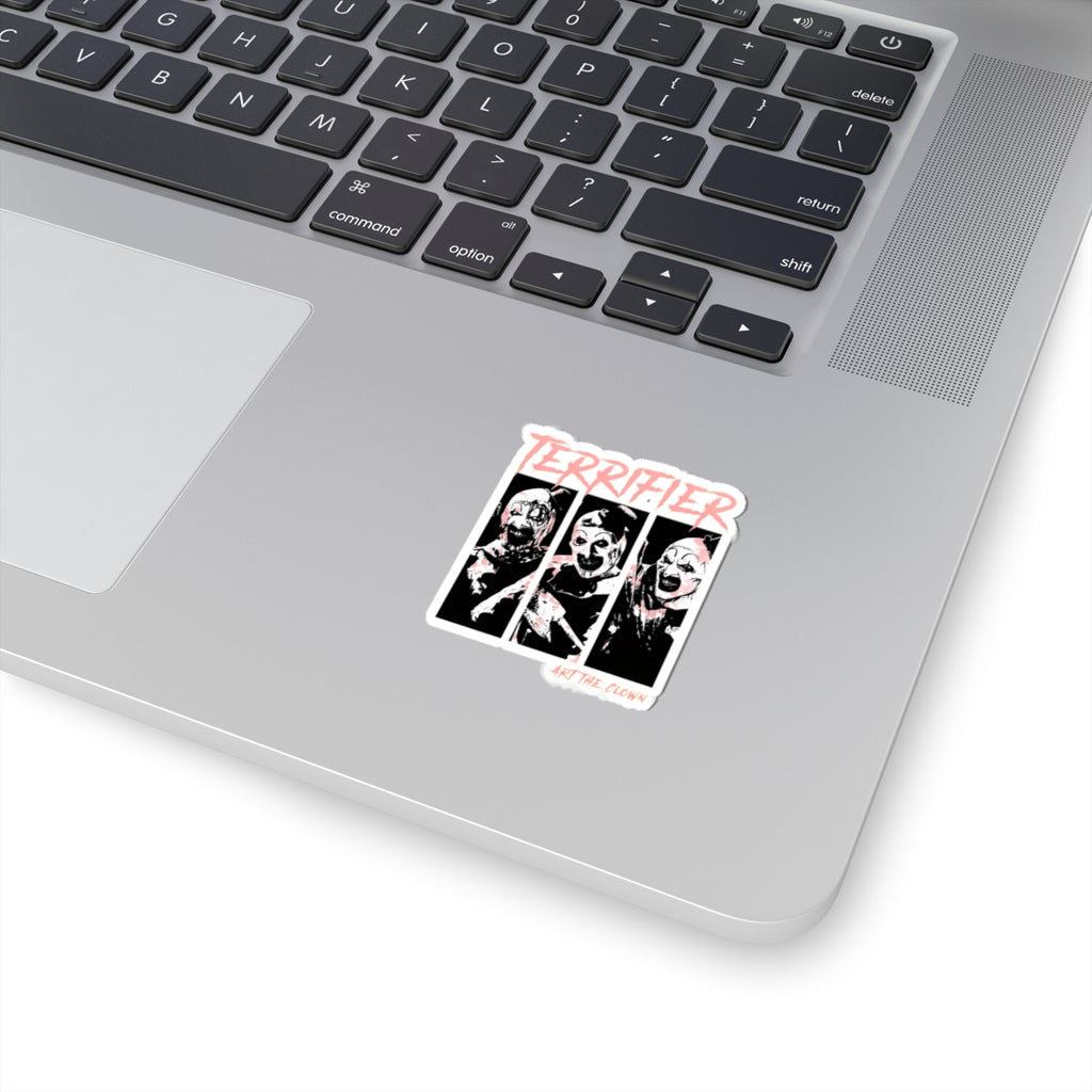 Terrifier Clown Horror Sticker — Kiss-Cut Scary Clown Decal