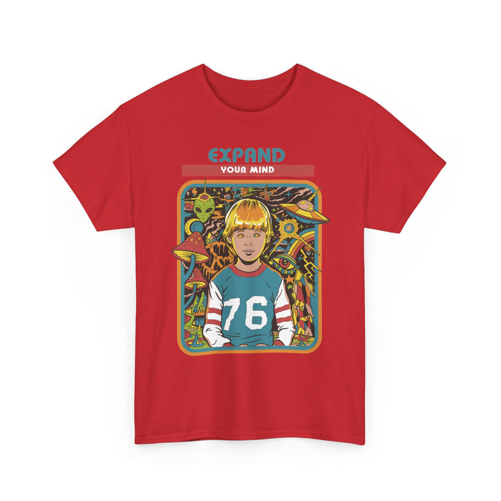 Retro 'Expand Your Mind' Tee — Vintage Sci‑Fi Graphic T-Shirt