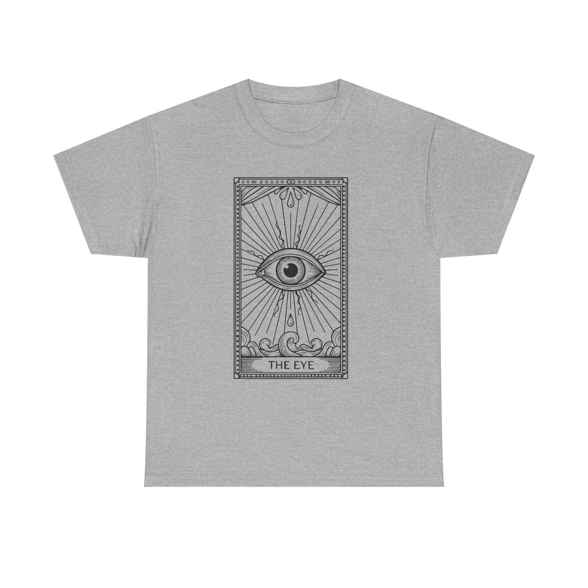 Tarot 'The Eye' Graphic Tee — Mystic Occult Card T-Shirt