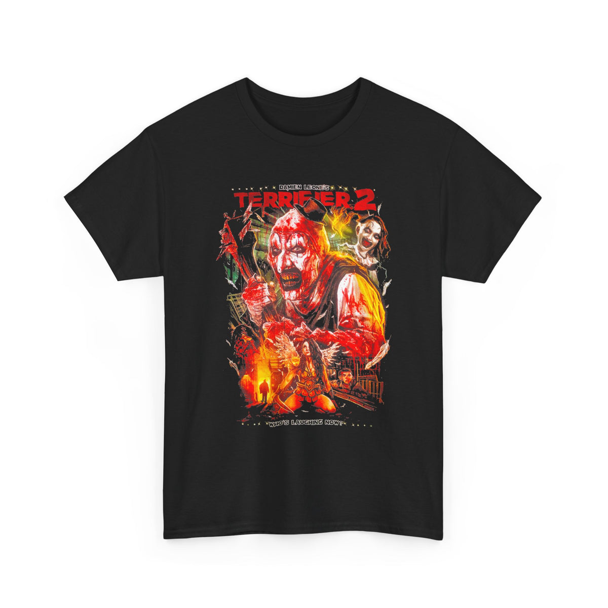 Hooded Reaper Flames Graphic Tee