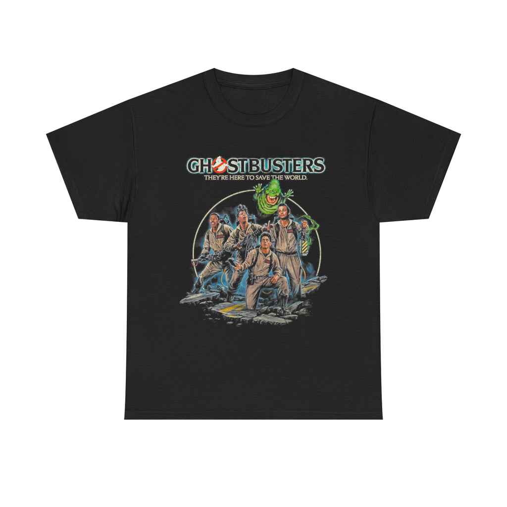 Ghostbusters Retro Logo T-Shirt — Classic Movie Fan Tee