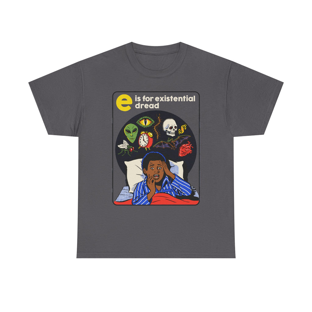 Nightmare Dreams Graphic Tee — Retro Horror Sleep Illustration
