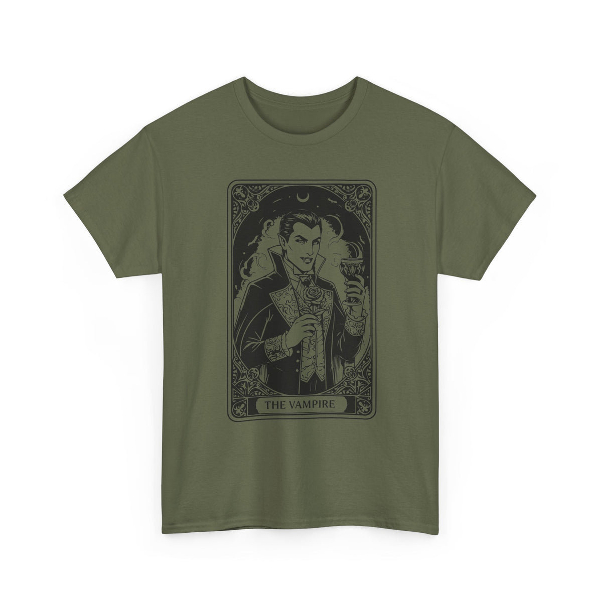 Vampire Tarot T-Shirt – 'The Vampire' Gothic Tarot Card Tee