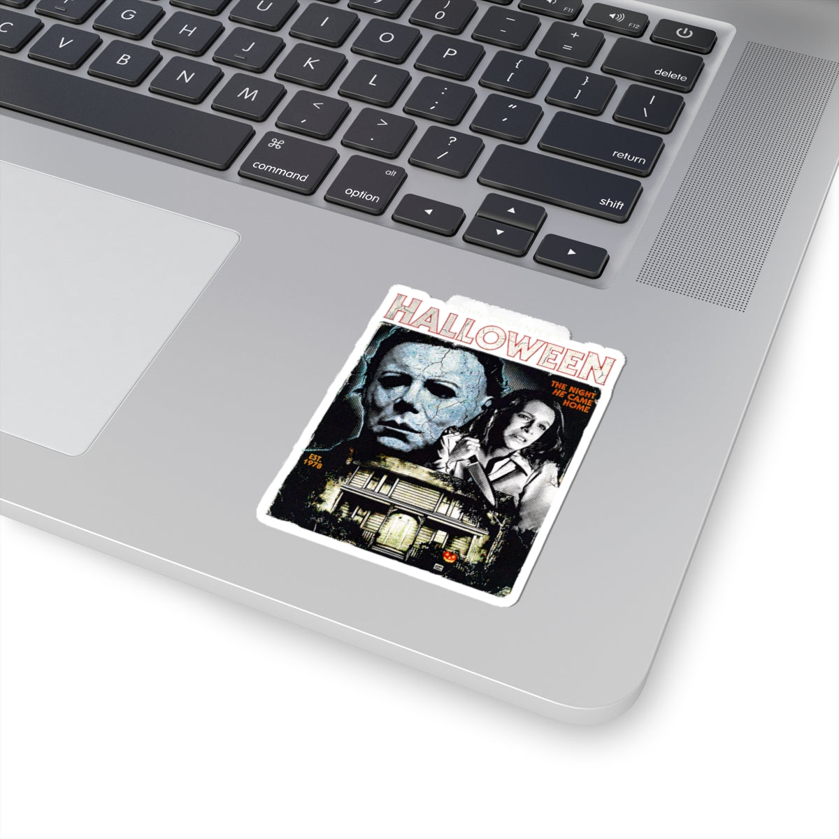 Halloween Movie Poster Kiss-Cut Sticker – Michael Myers "The Night He Came Home"