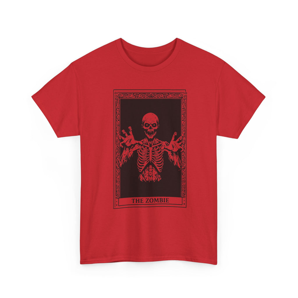 Zombie Tarot T‑Shirt — 'The Zombie' Skeletal Tarot Card Tee