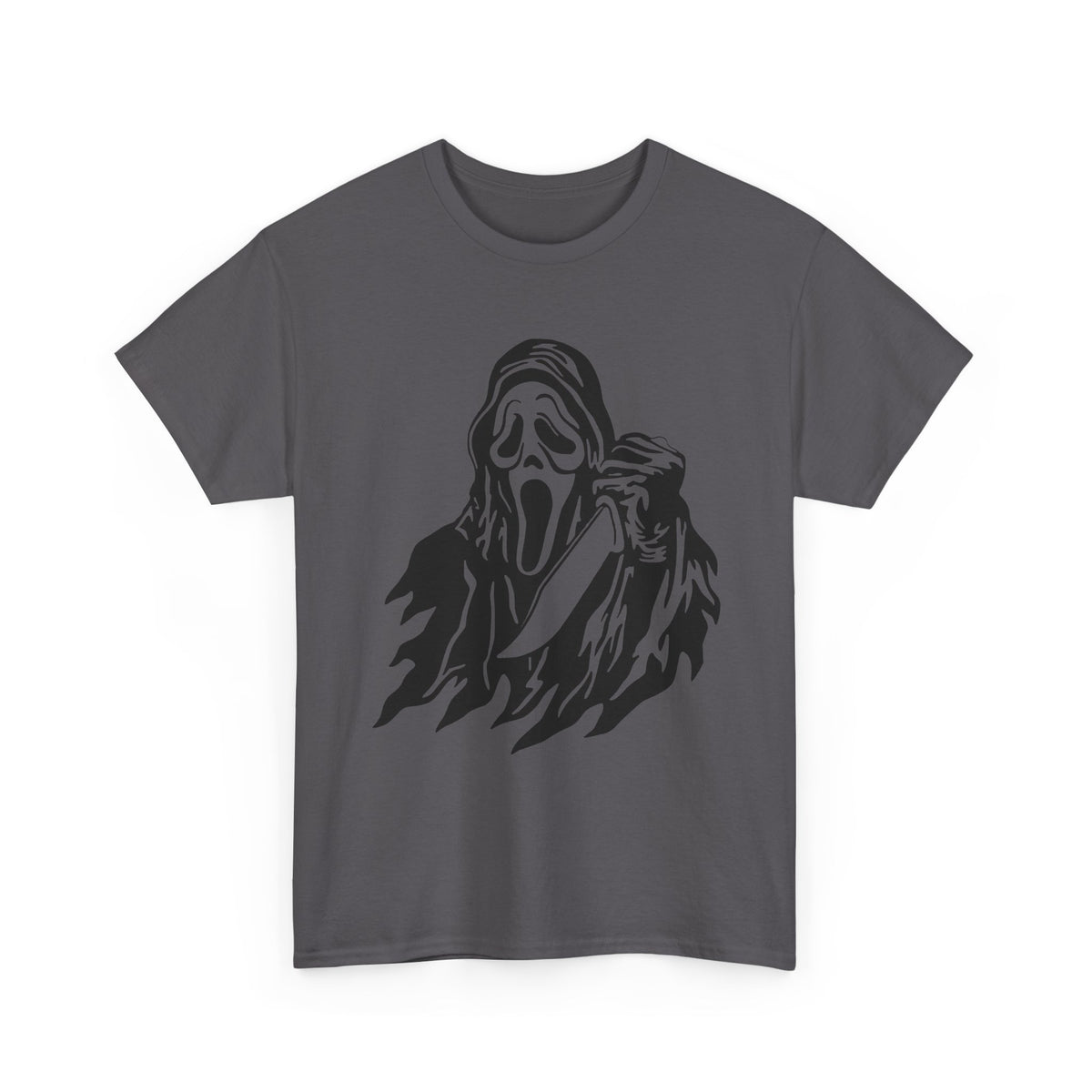 Scream Mask Graphic Tee – Horror Ghost Face T-Shirt