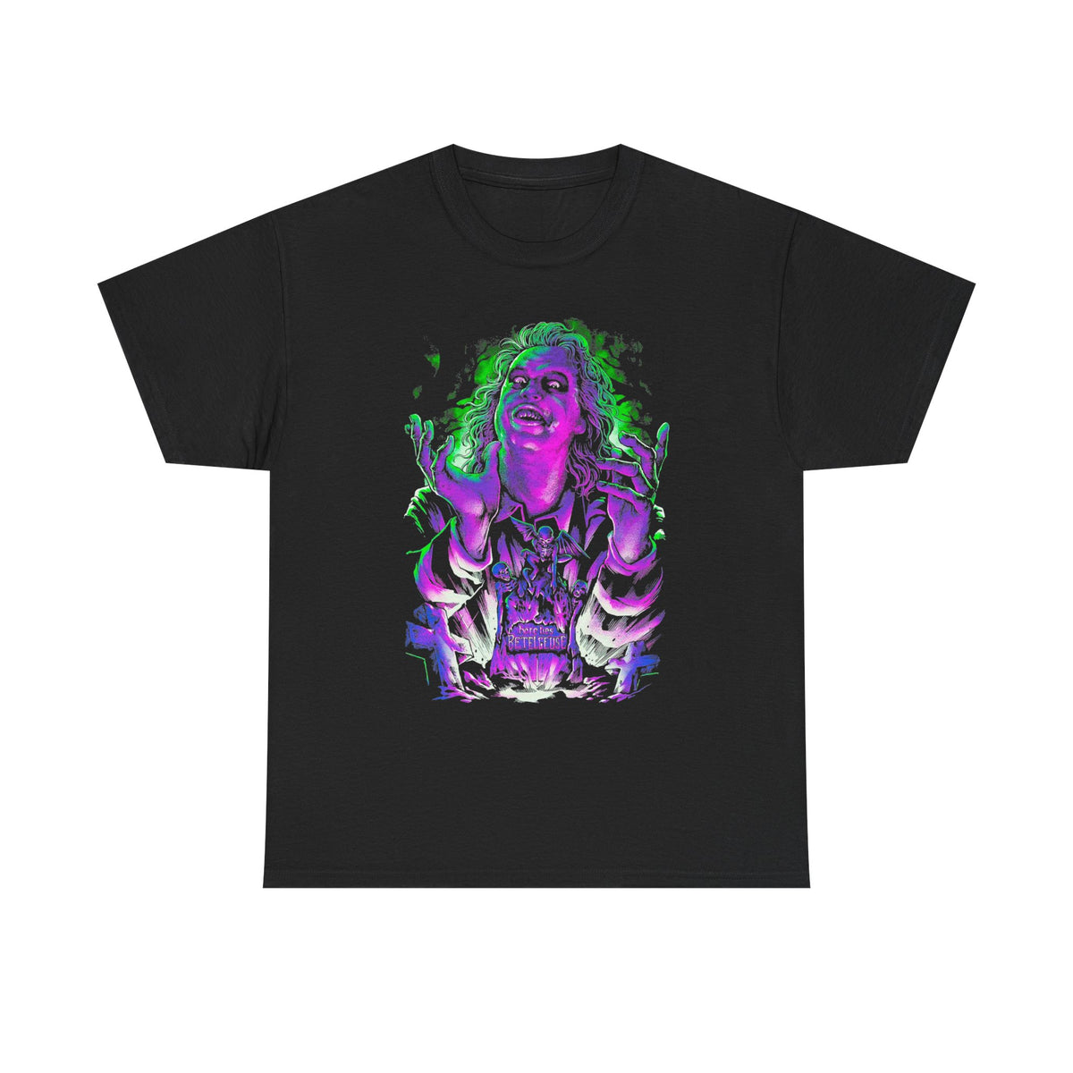 Psychedelic Skull Witch T-Shirt