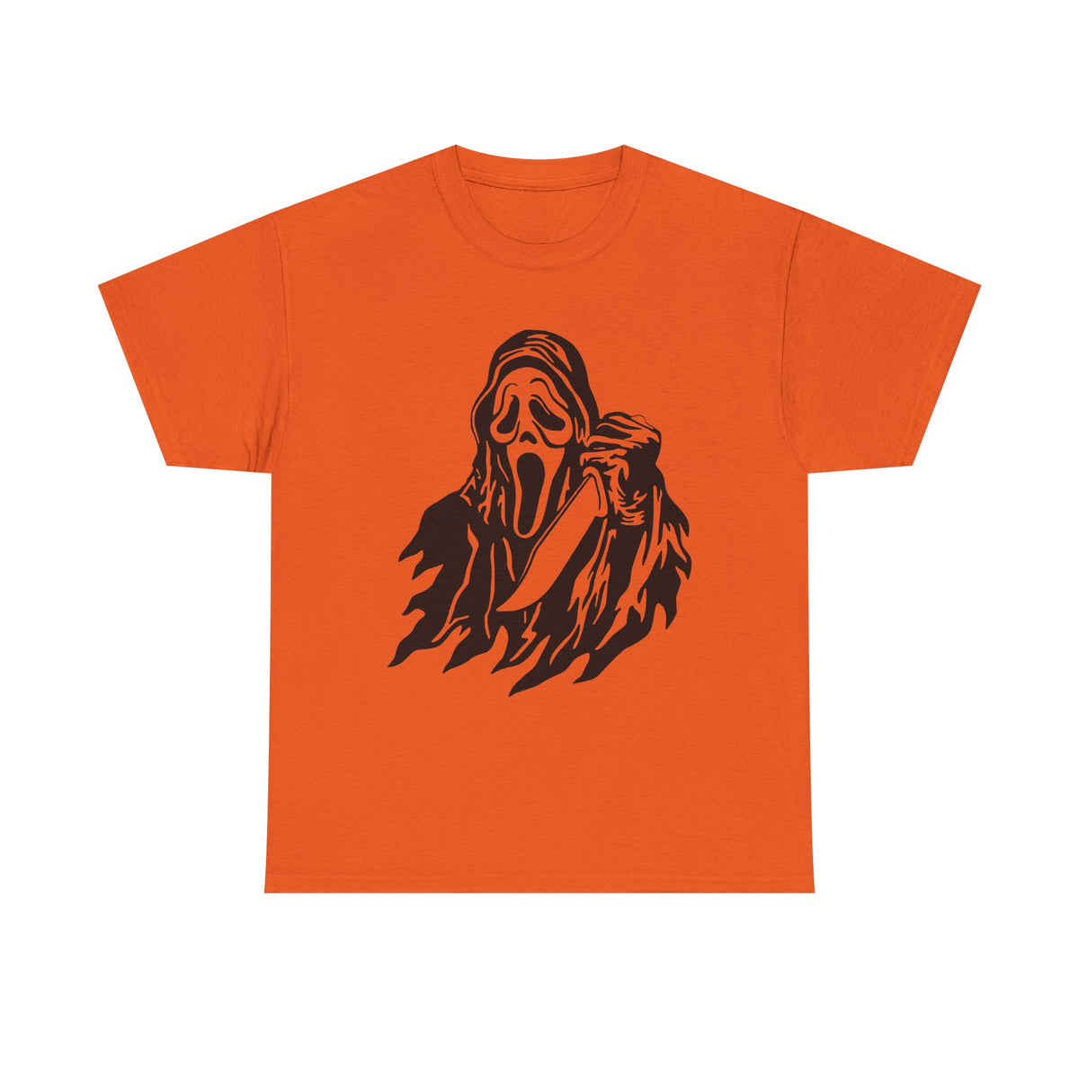 Scream Mask Graphic Tee – Horror Ghost Face T-Shirt