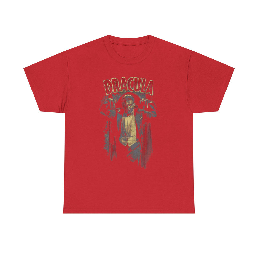 Dracula Vintage Horror Tee — Retro Vampire Graphic T-Shirt