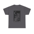 Tarot 'The Reader' Graphic Tee — Moonlit Occult Reading T-Shirt