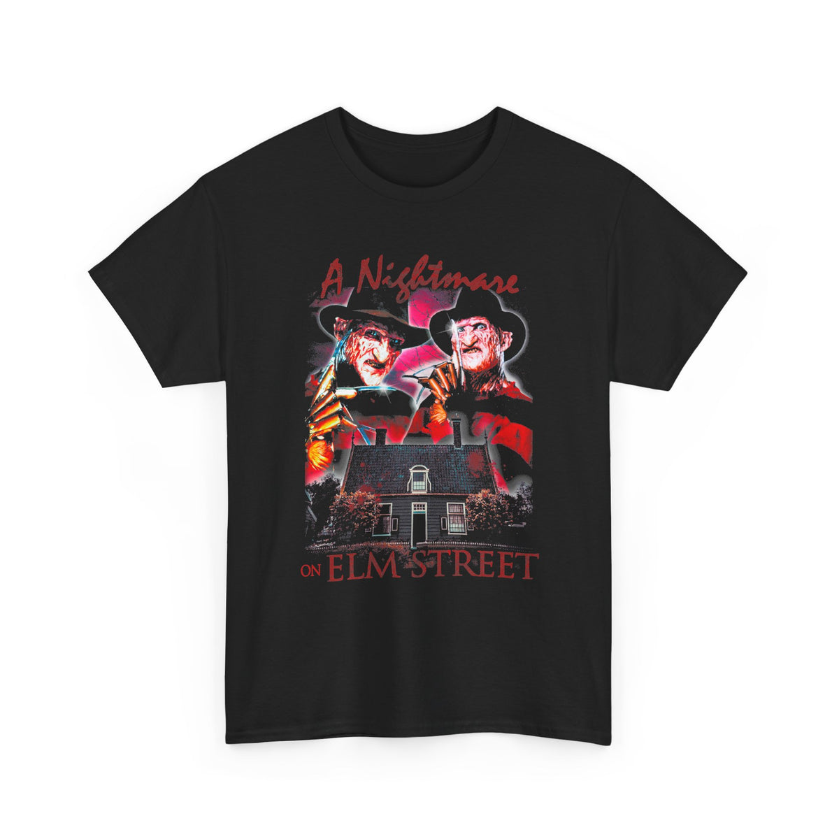 A Nightmare on Elm Street Graphic Tee — Freddy Krueger Horror Movie Shirt