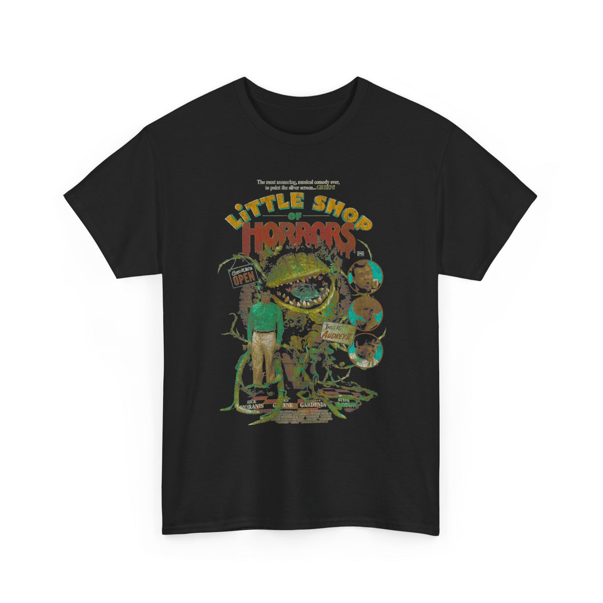 Retro 'Little Shop of Horrors' Graphic Tee — Vintage Horror Musical T-Shirt
