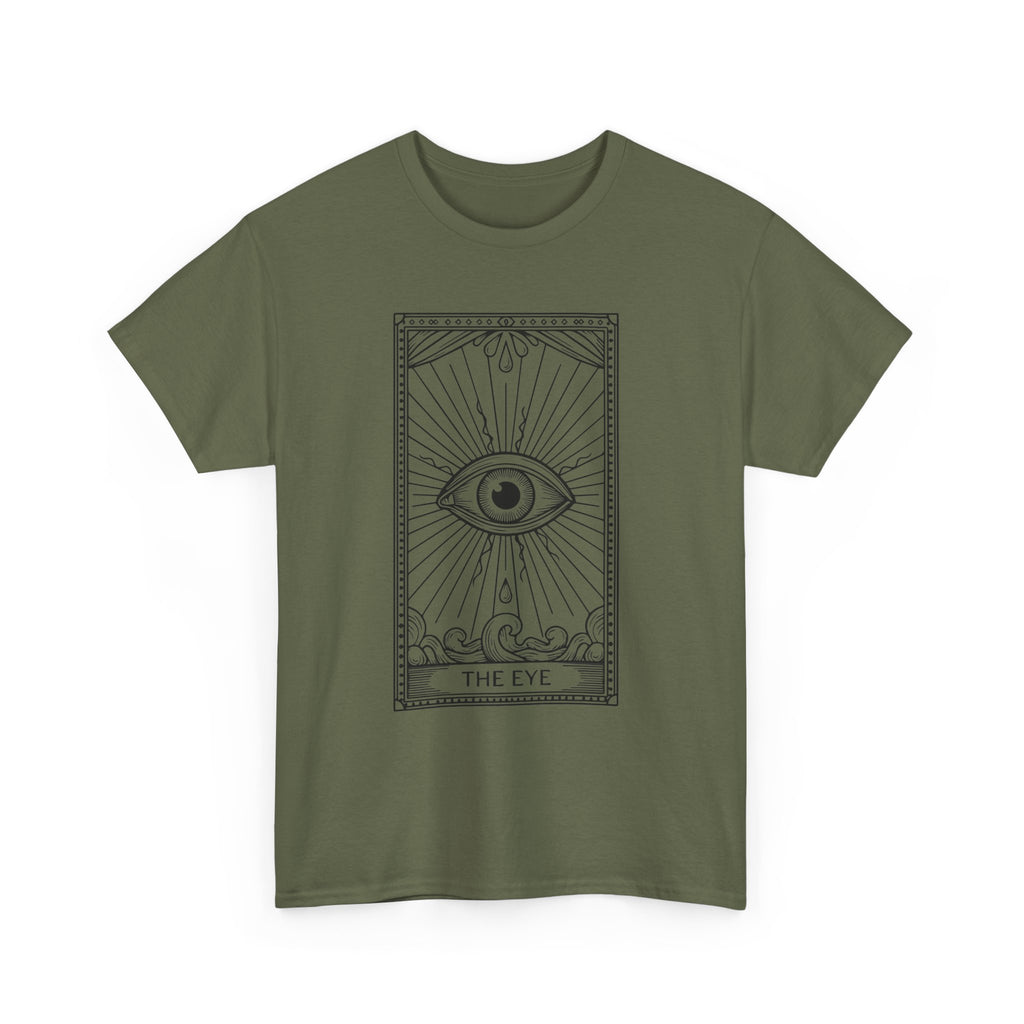 Tarot 'The Eye' Graphic Tee — Mystic Occult Card T-Shirt