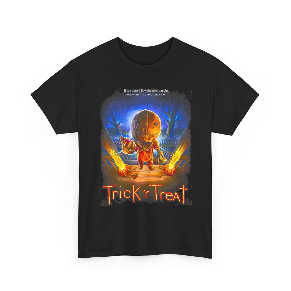 Halloween Pumpkin Boy T-Shirt – 'Trick 'r Treat' Spooky Candy Costume Tee