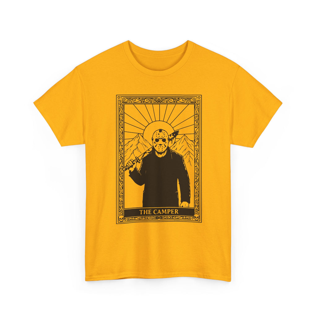 Skull Saint Graphic Tee — Mountain Tarot Illustration