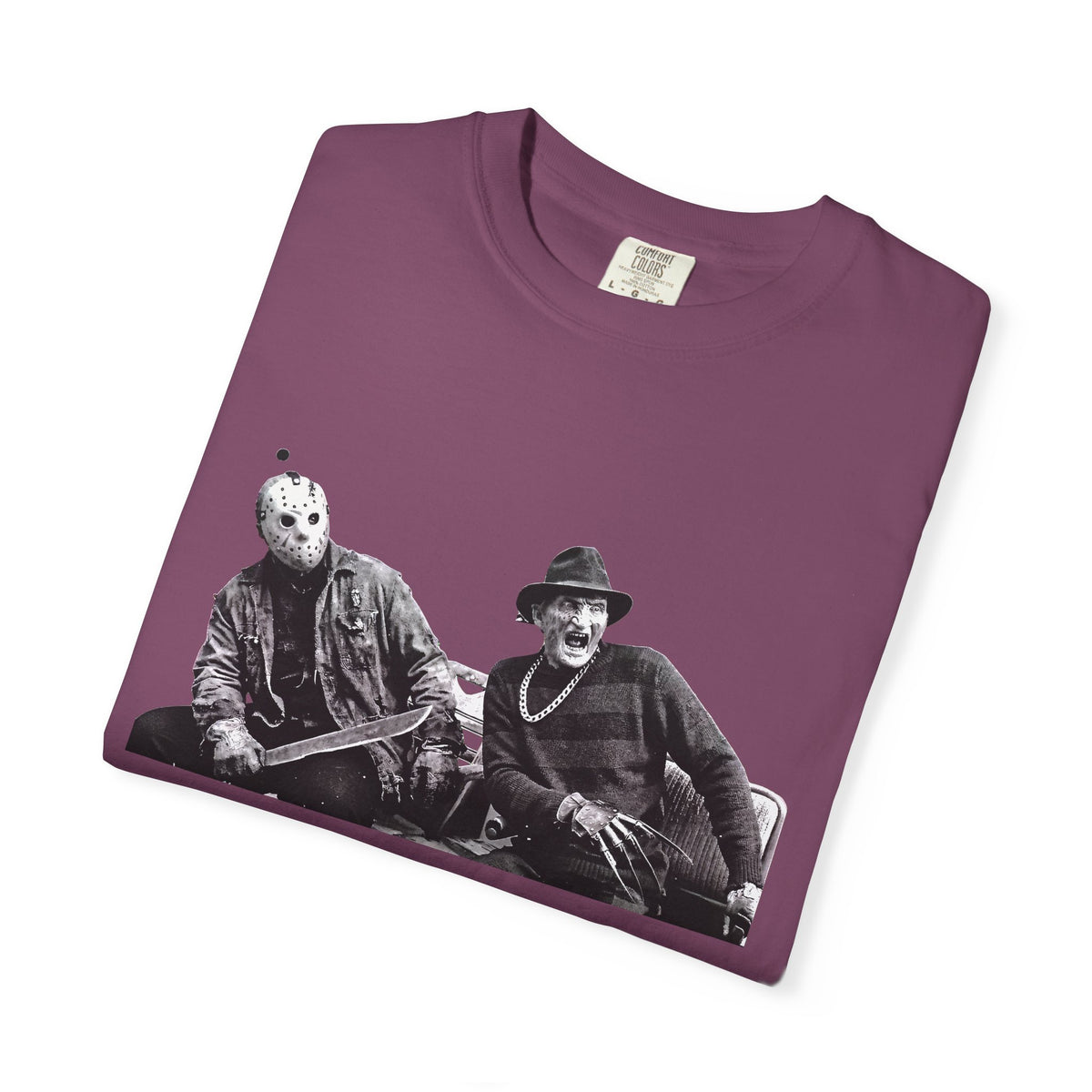 Vintage Horror Duo Graphic T-Shirt