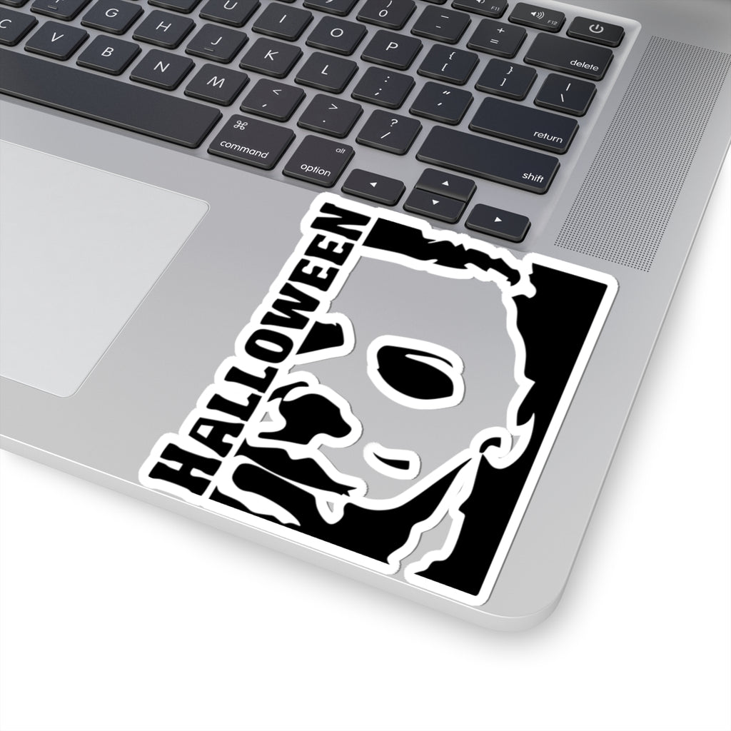 Halloween Michael Myers Sticker — Horror Movie Kiss-Cut Decal