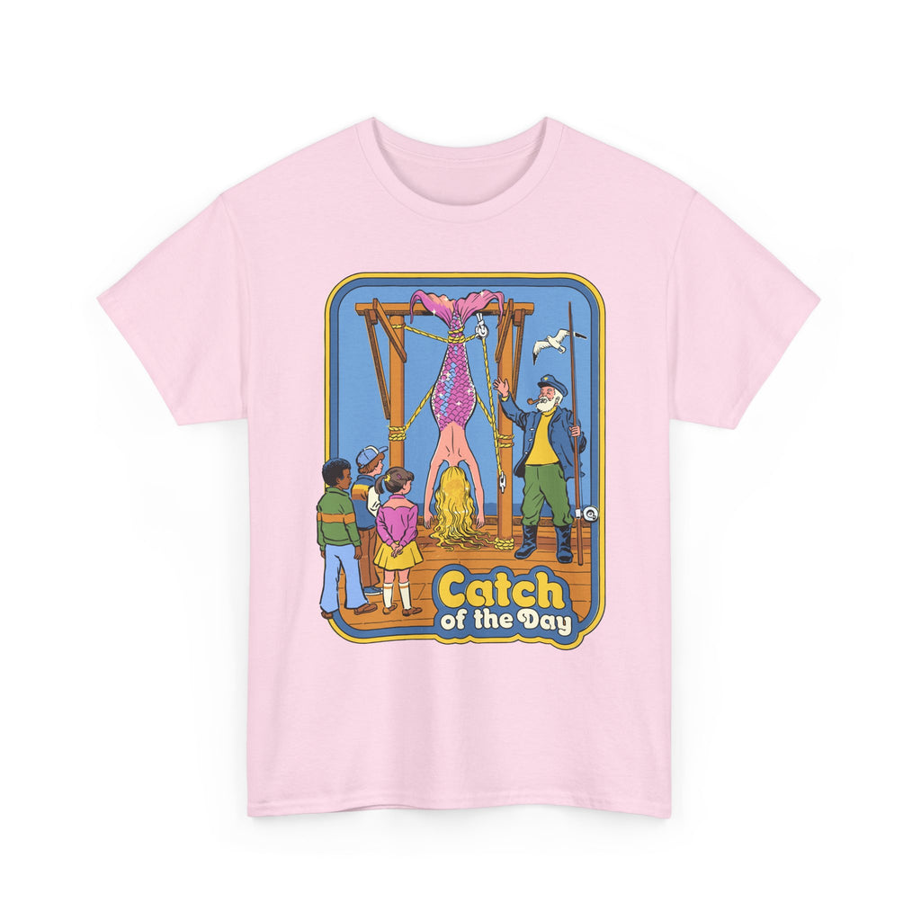 T-Shirt — "Catch of the Day" Retro Fishing Illustration Tee