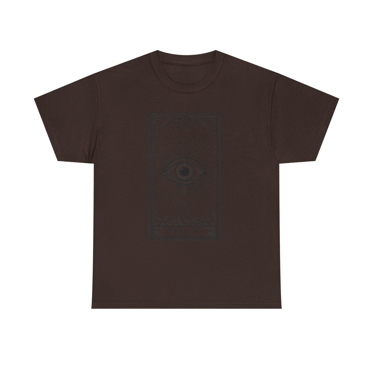 Tarot 'The Eye' Graphic Tee — Mystic Occult Card T-Shirt