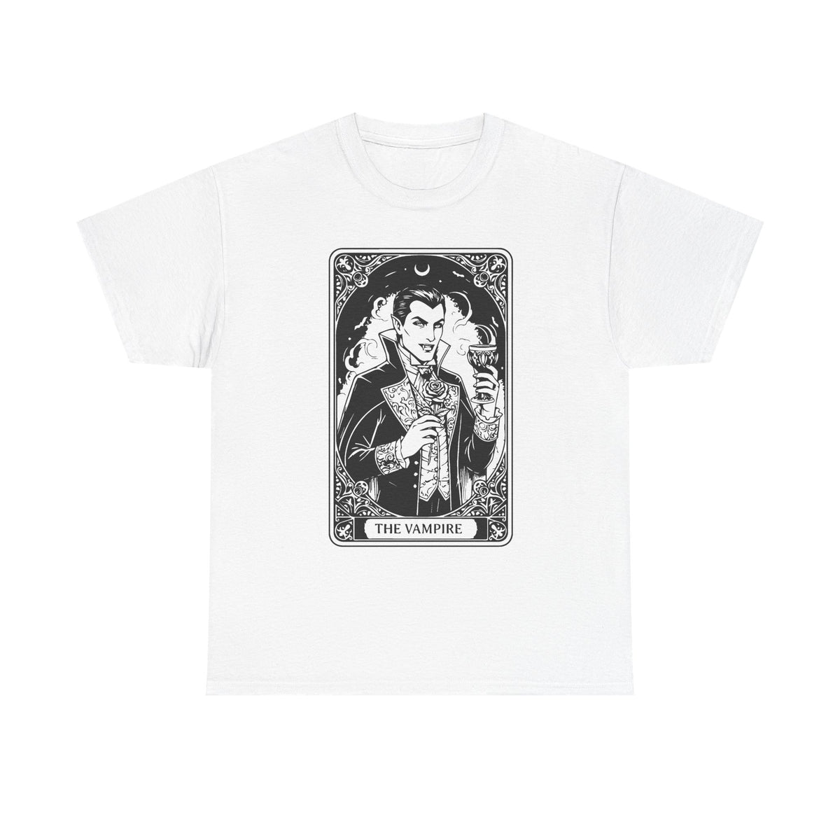 Vampire Tarot T-Shirt – 'The Vampire' Gothic Tarot Card Tee