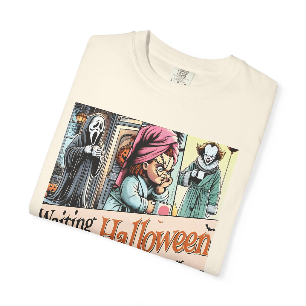 Halloween Horror Characters 'Waiting for Halloween' Graphic T-Shirt