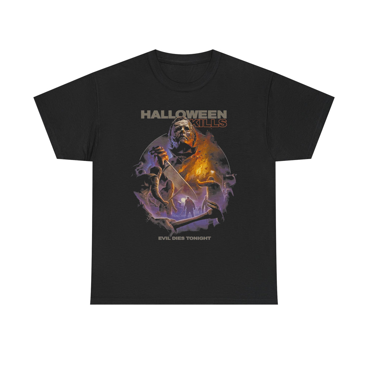 Halloween Kills Horror Tee — 'Halloween Kills' Graphic Black T-Shirt