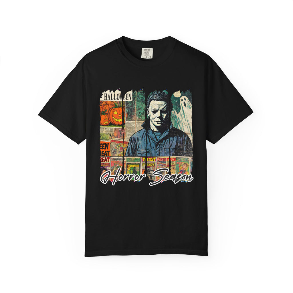 Horror Season T-Shirt – Vintage Michael Myers Halloween Tee