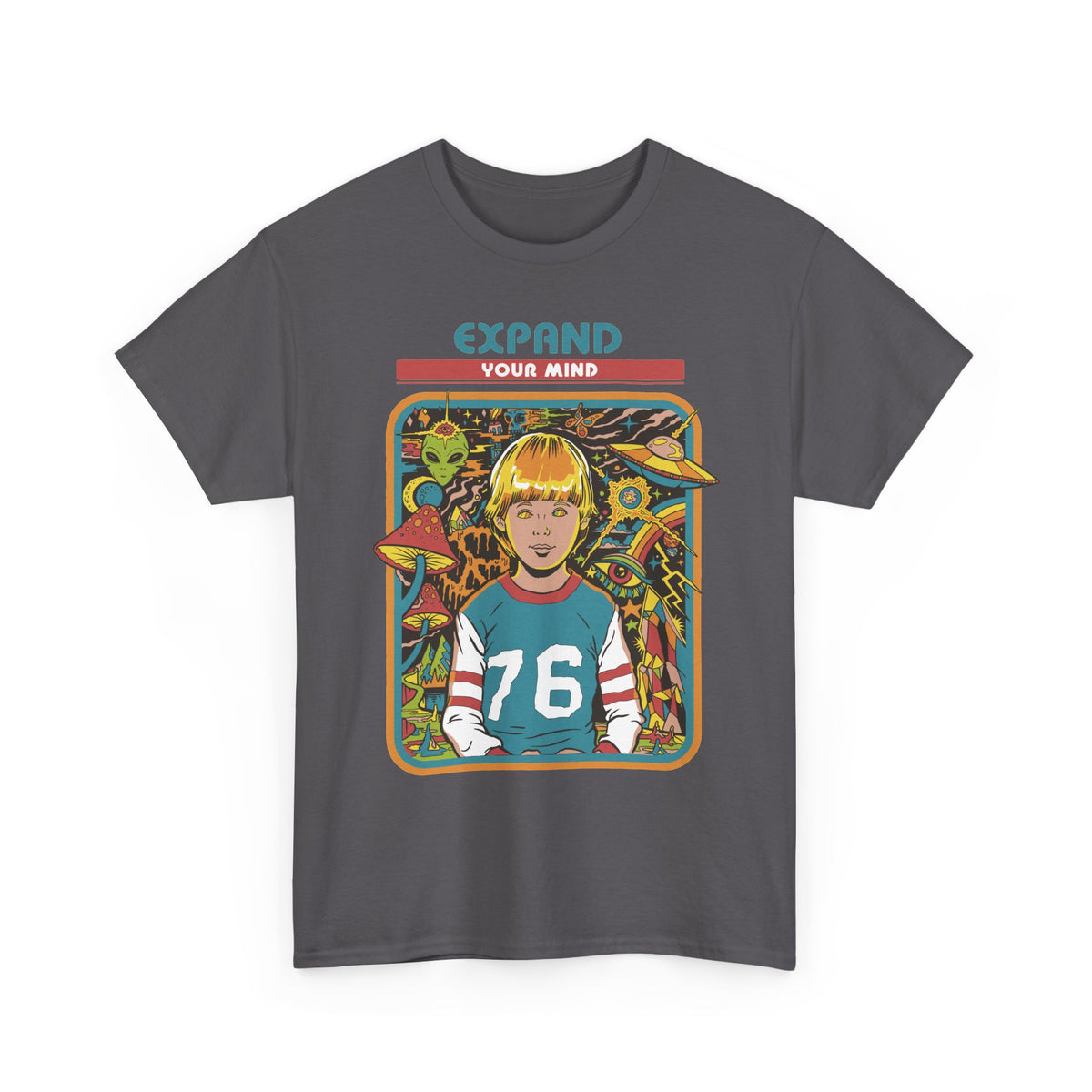 Retro 'Expand Your Mind' Tee — Vintage Sci‑Fi Graphic T-Shirt