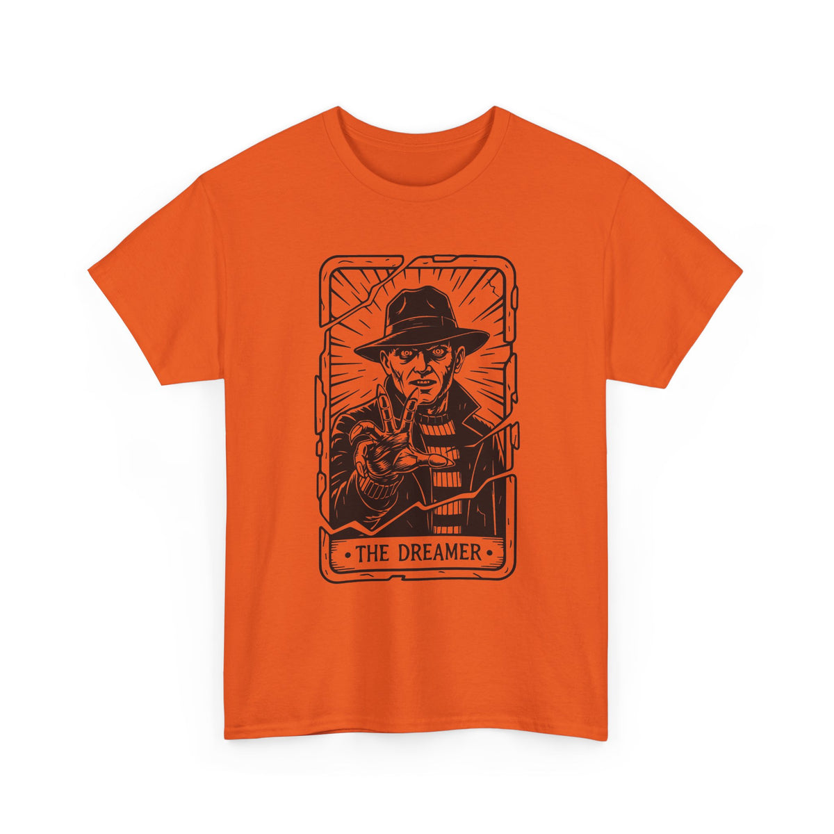 Dreamer Tarot Tee — Vintage Noir Illustration T-Shirt