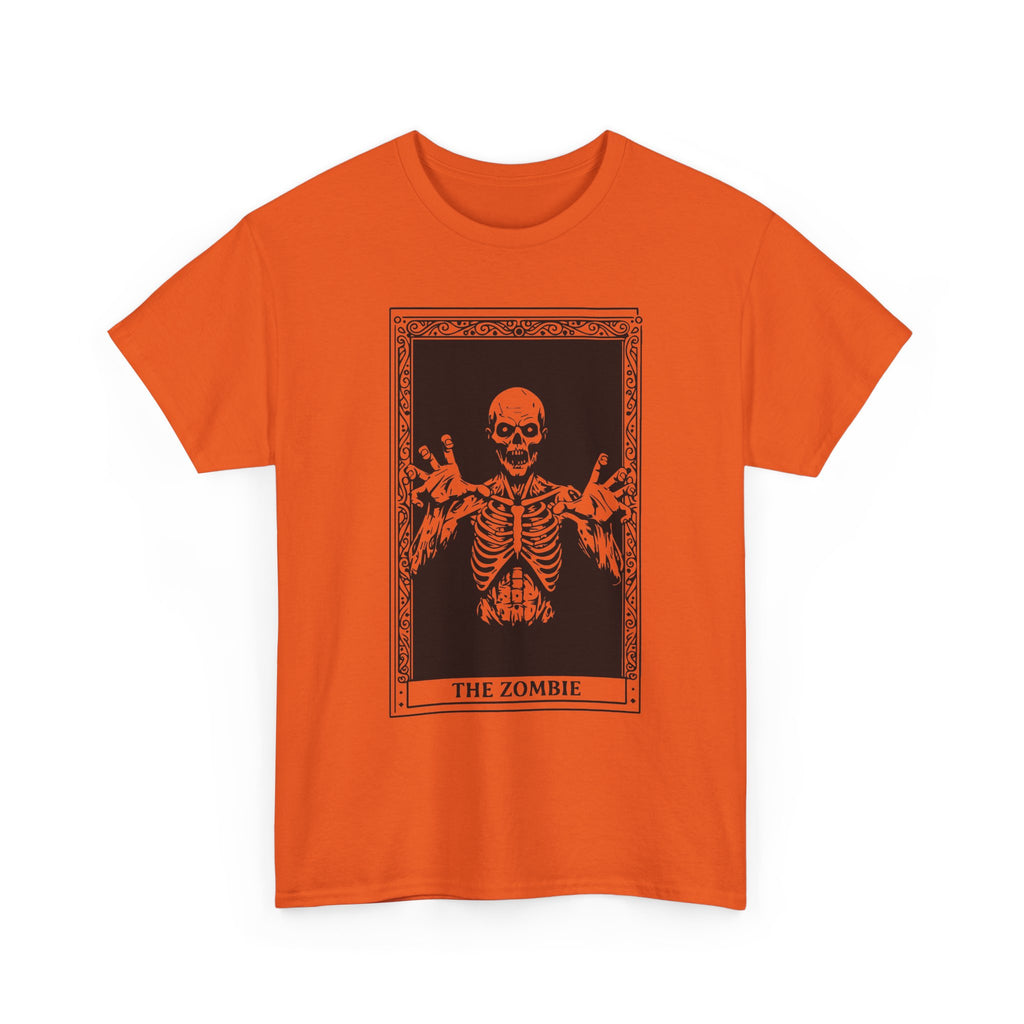 Zombie Tarot T‑Shirt — 'The Zombie' Skeletal Tarot Card Tee