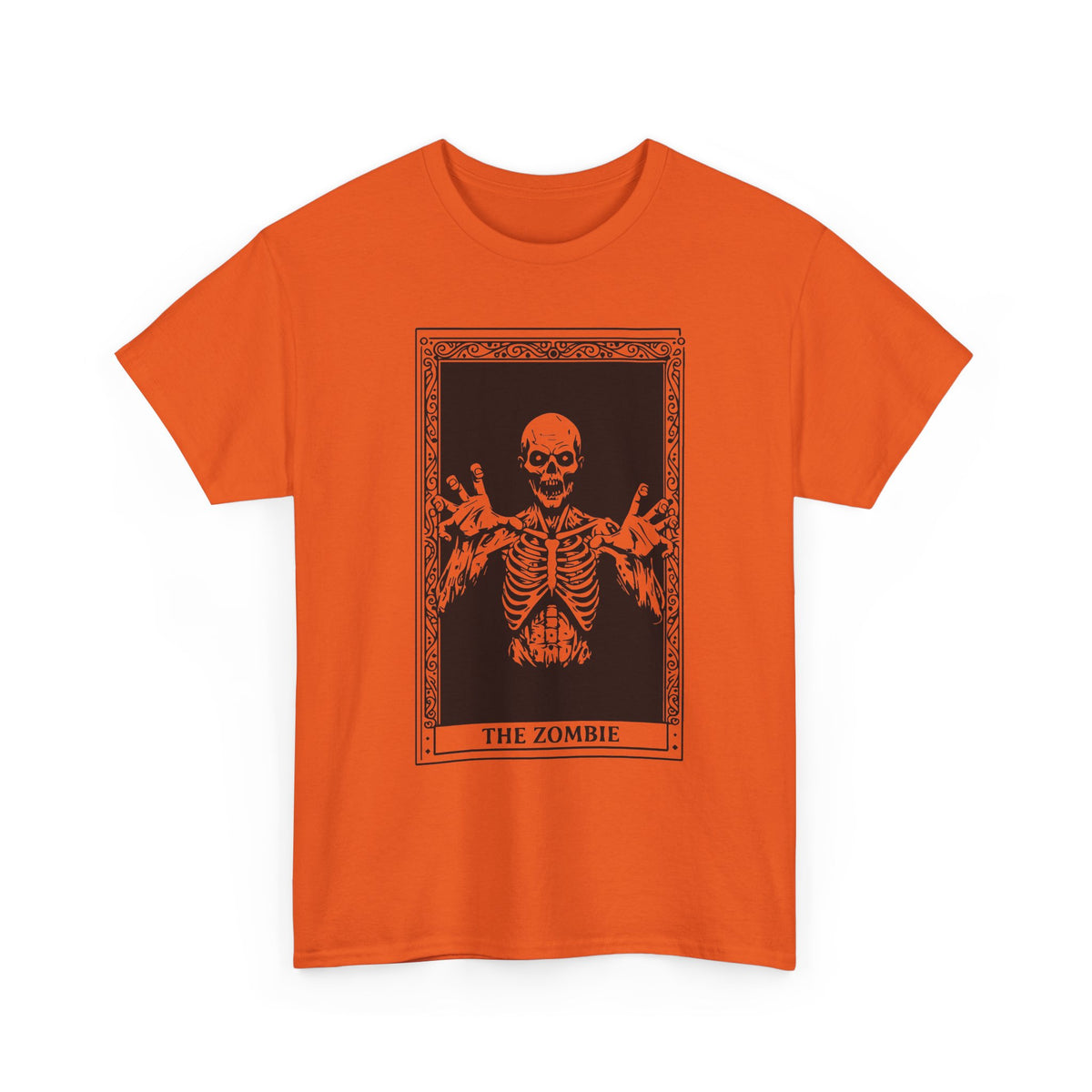 Zombie Tarot T‑Shirt — 'The Zombie' Skeletal Tarot Card Tee