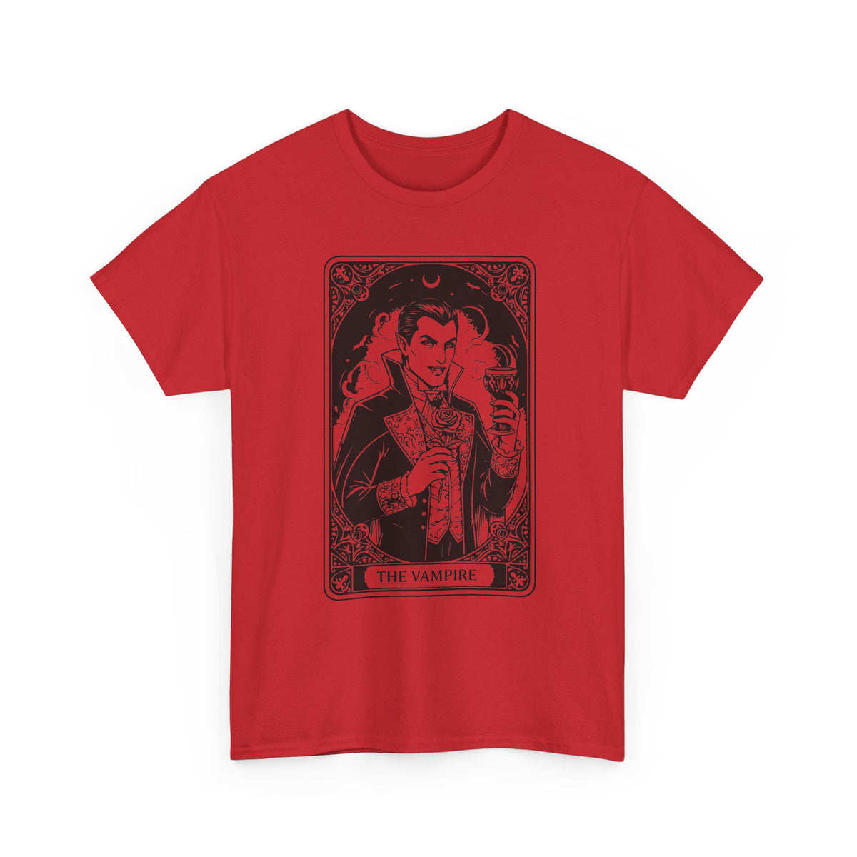 Vampire Tarot T-Shirt – 'The Vampire' Gothic Tarot Card Tee