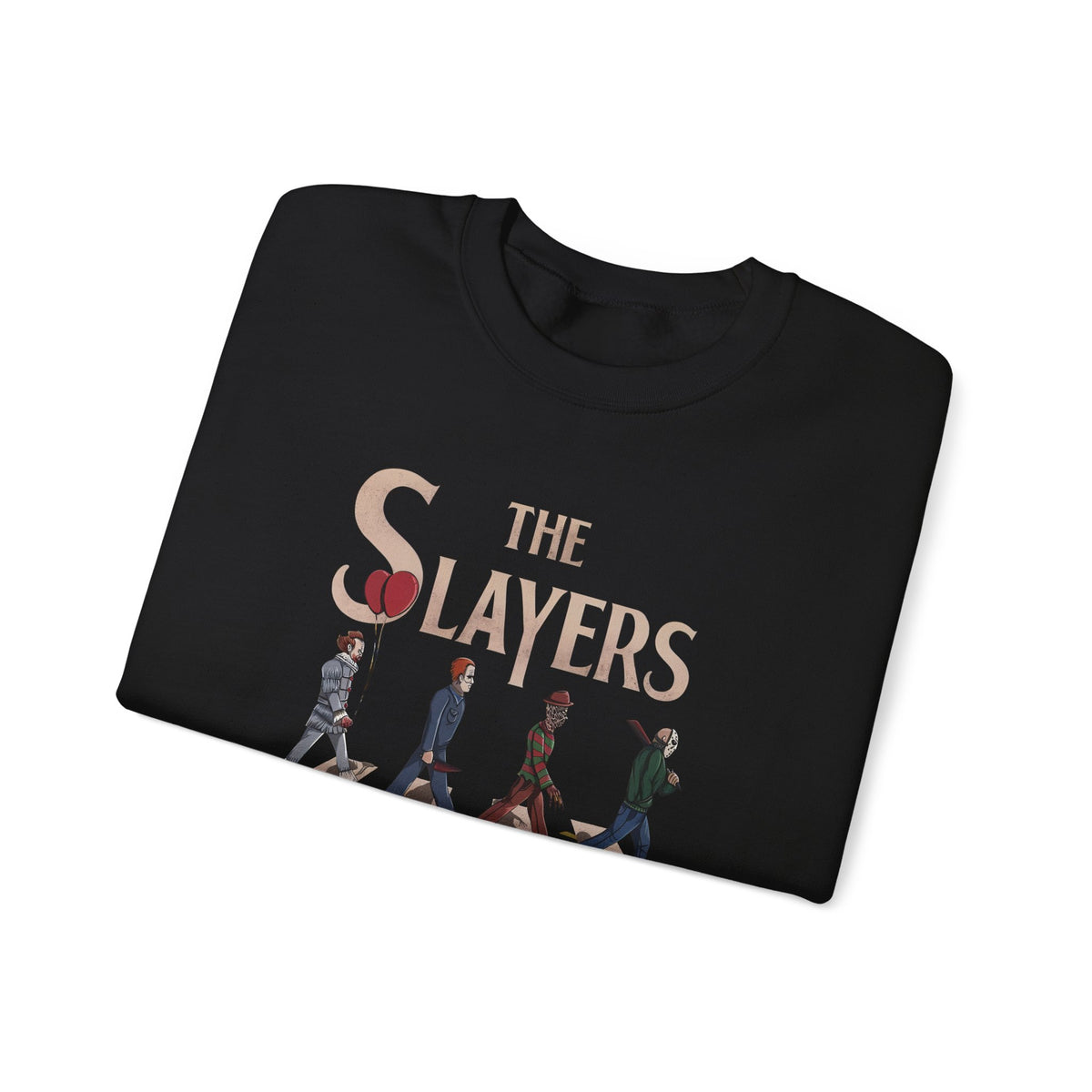 Sweatshirt — "The Slayers" Abbey Road Band Parody Crewneck