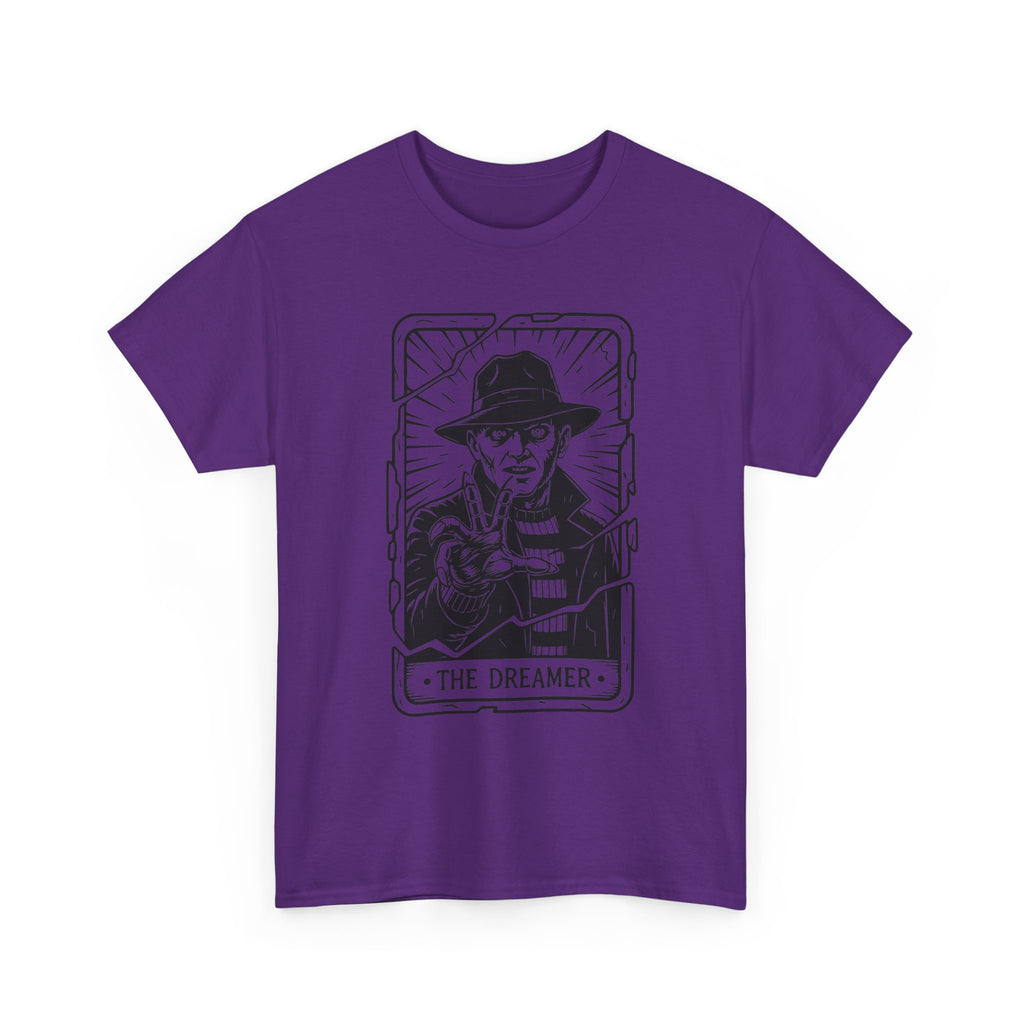 Dreamer Tarot Tee — Vintage Noir Illustration T-Shirt