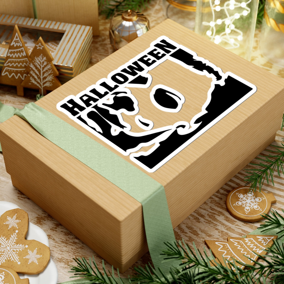 Halloween Michael Myers Sticker — Horror Movie Kiss-Cut Decal