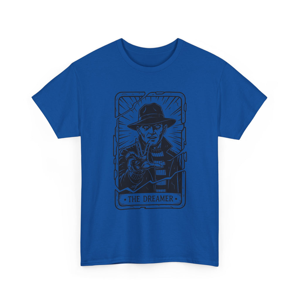 Dreamer Tarot Tee — Vintage Noir Illustration T-Shirt