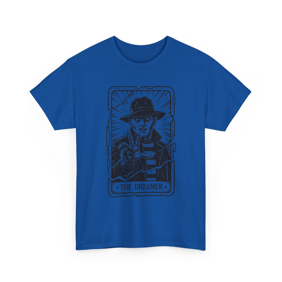 Dreamer Tarot Tee — Vintage Noir Illustration T-Shirt