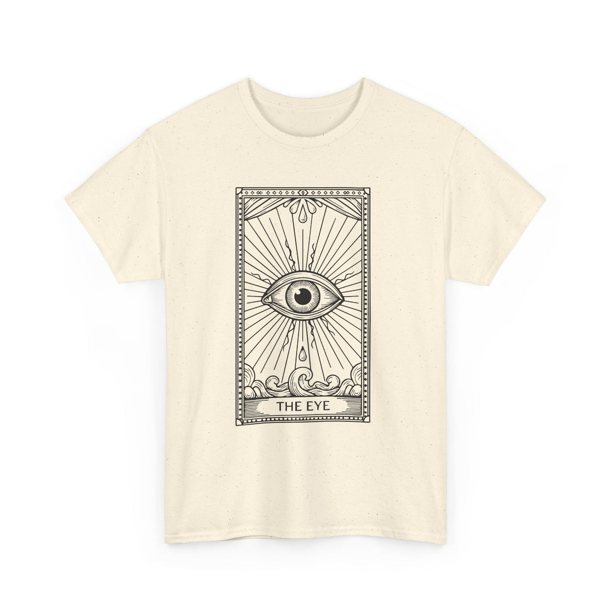 Tarot 'The Eye' Graphic Tee — Mystic Occult Card T-Shirt