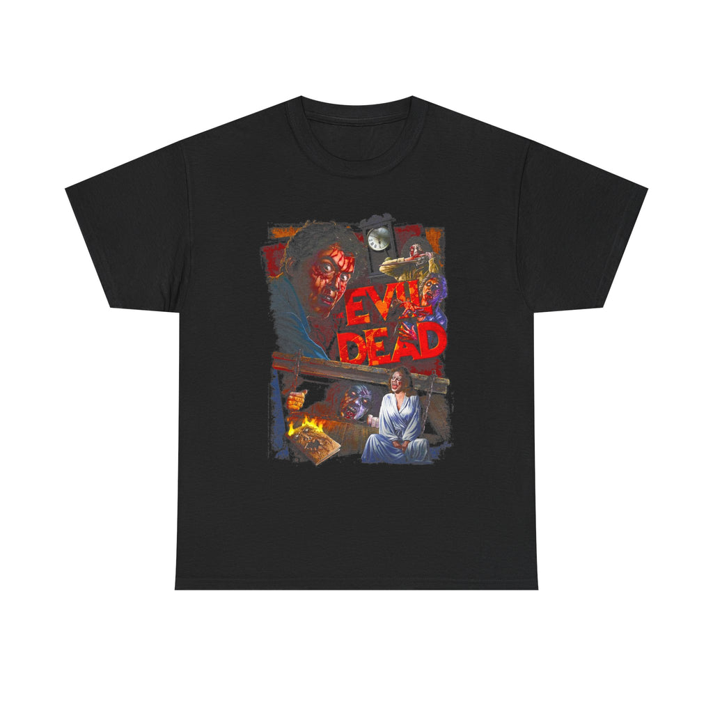 Evil Dead Retro Horror T‑Shirt — Vintage Movie Poster Tee