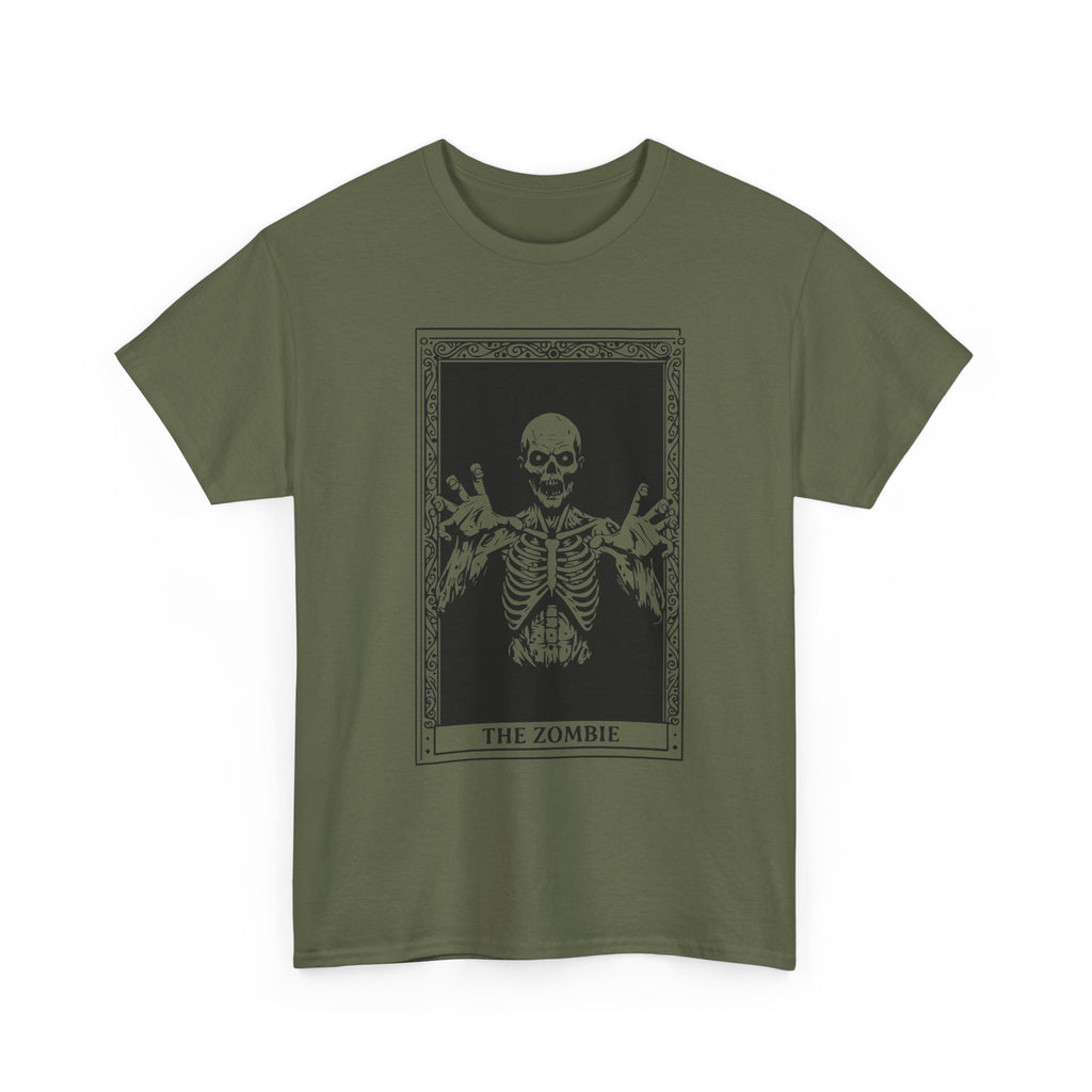 Zombie Tarot T‑Shirt — 'The Zombie' Skeletal Tarot Card Tee
