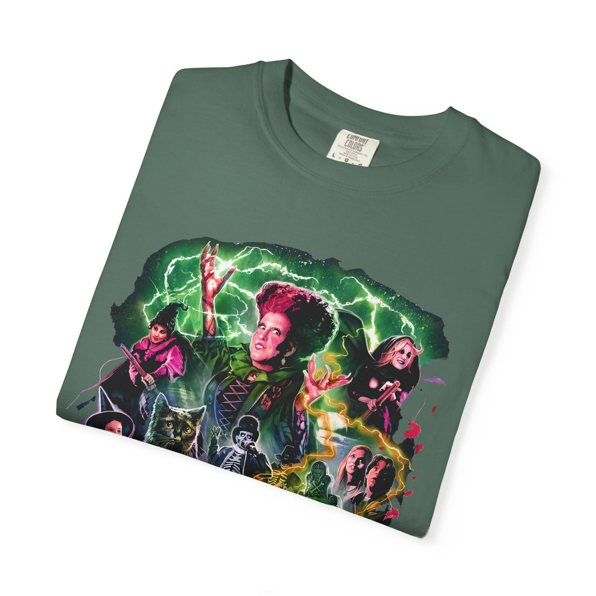 Horror Movie Collage T-Shirt — Vintage Villains & Monsters Graphic Tee