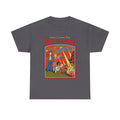Apocalypse Comic Tee — "Here Comes The Apocalypse" Retro UFO Graphic Shirt