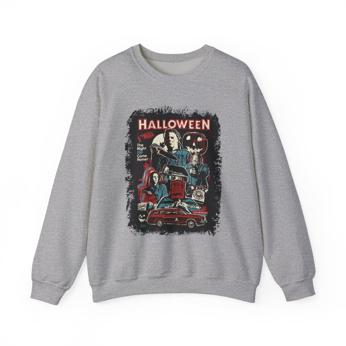 Halloween Movie Collage Sweatshirt