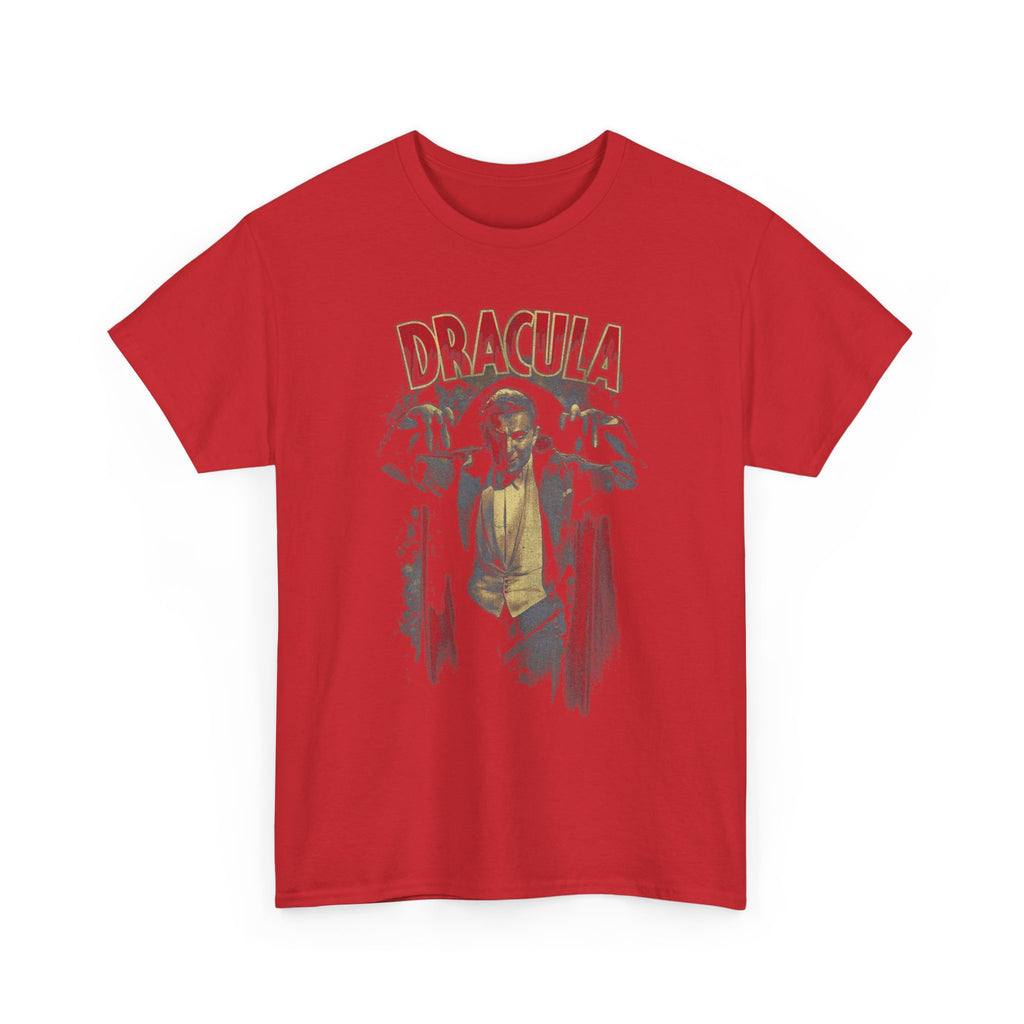 Dracula Vintage Horror Tee — Retro Vampire Graphic T-Shirt