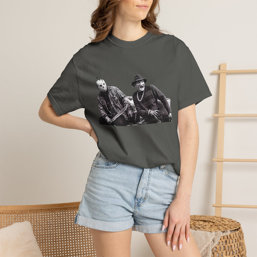 Vintage Horror Duo Graphic T-Shirt