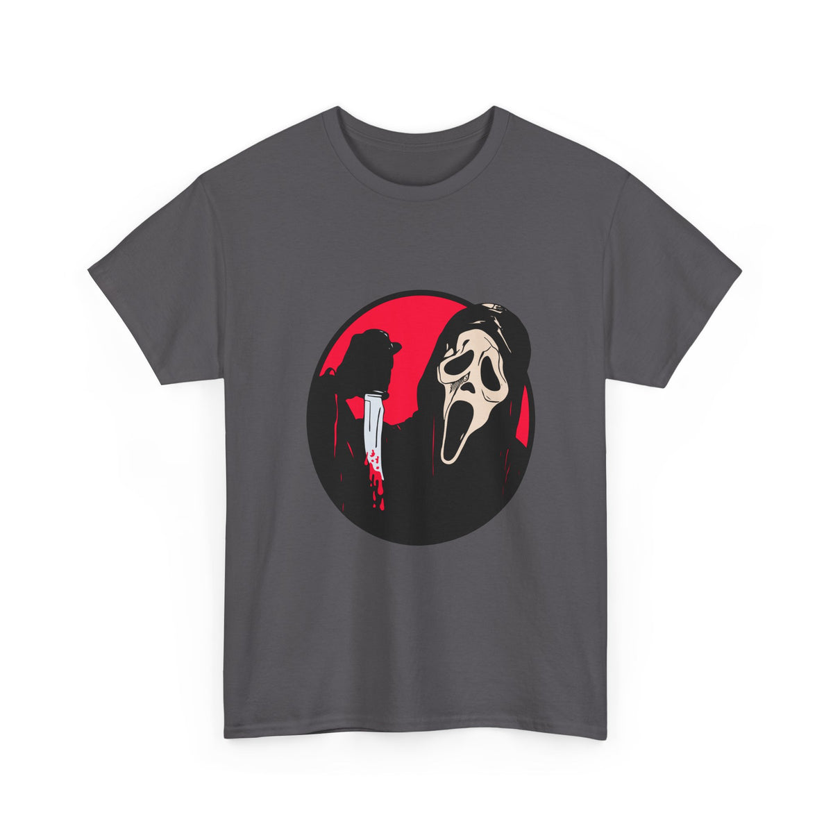 Scream Mask Horror Movie T-Shirt