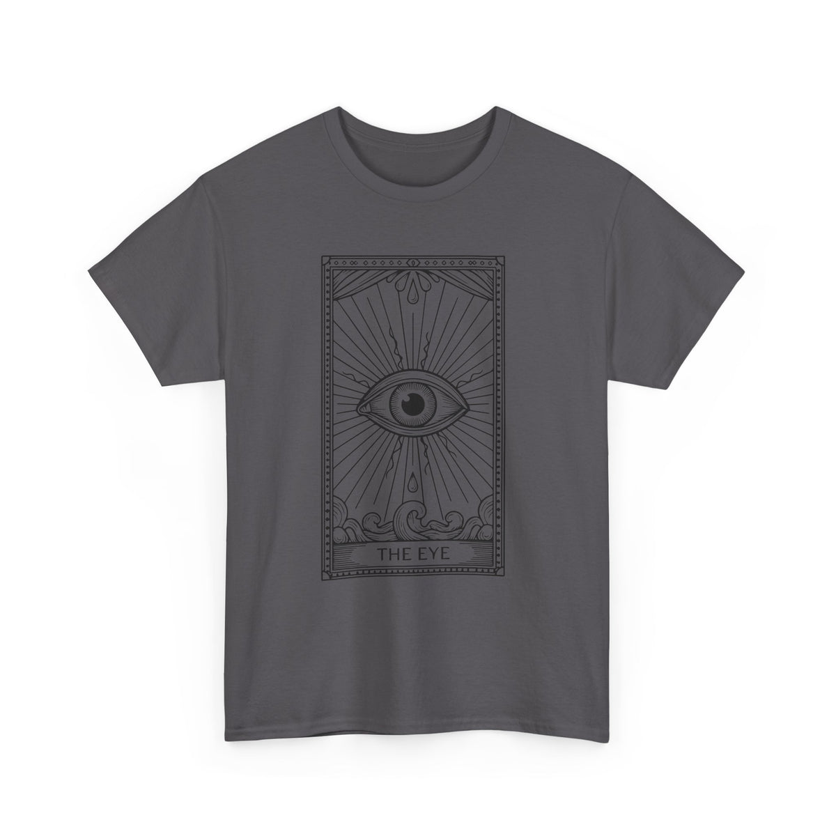 Tarot 'The Eye' Graphic Tee — Mystic Occult Card T-Shirt